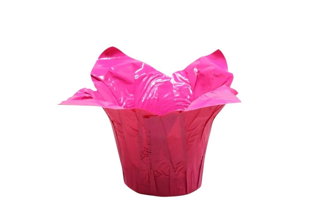 Deco Wraps wasserfest pink D12,5xH10,5cm