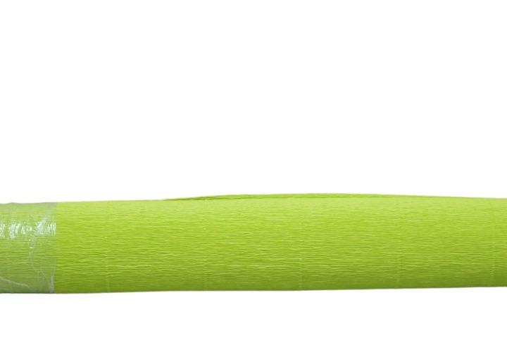 Kreppapier 50cm x 250cm maigrün