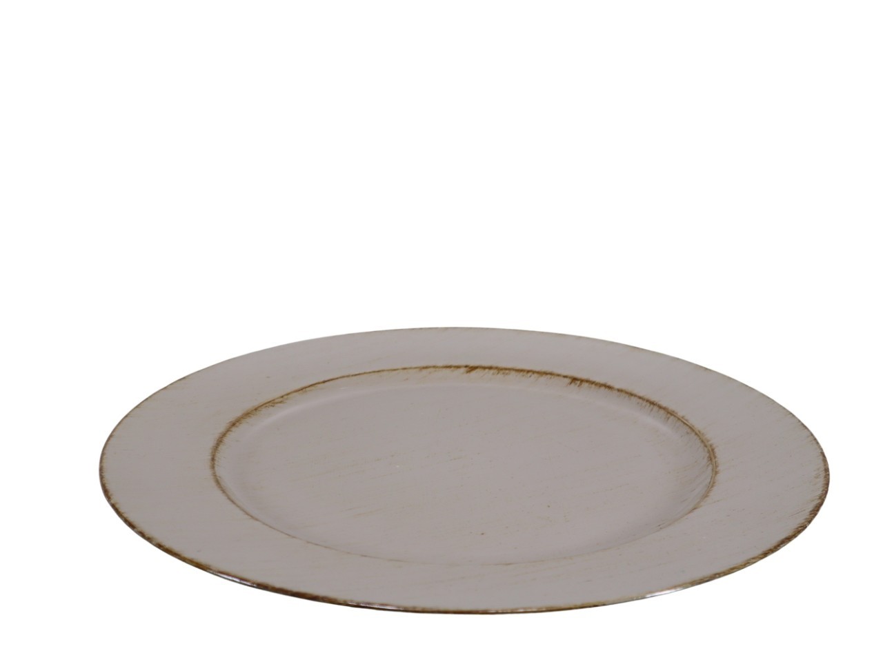Teller KARA Kunststoff taupe D 33cm