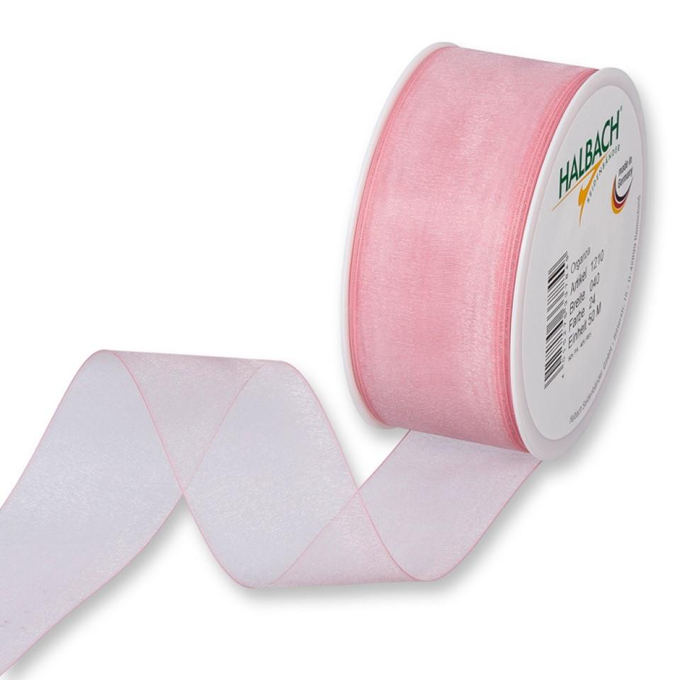 Organza 40mm o.Dr. rosa24