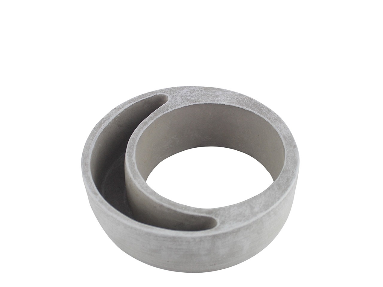 Ring mit 1/2 Stecköffnung Beton D20cm