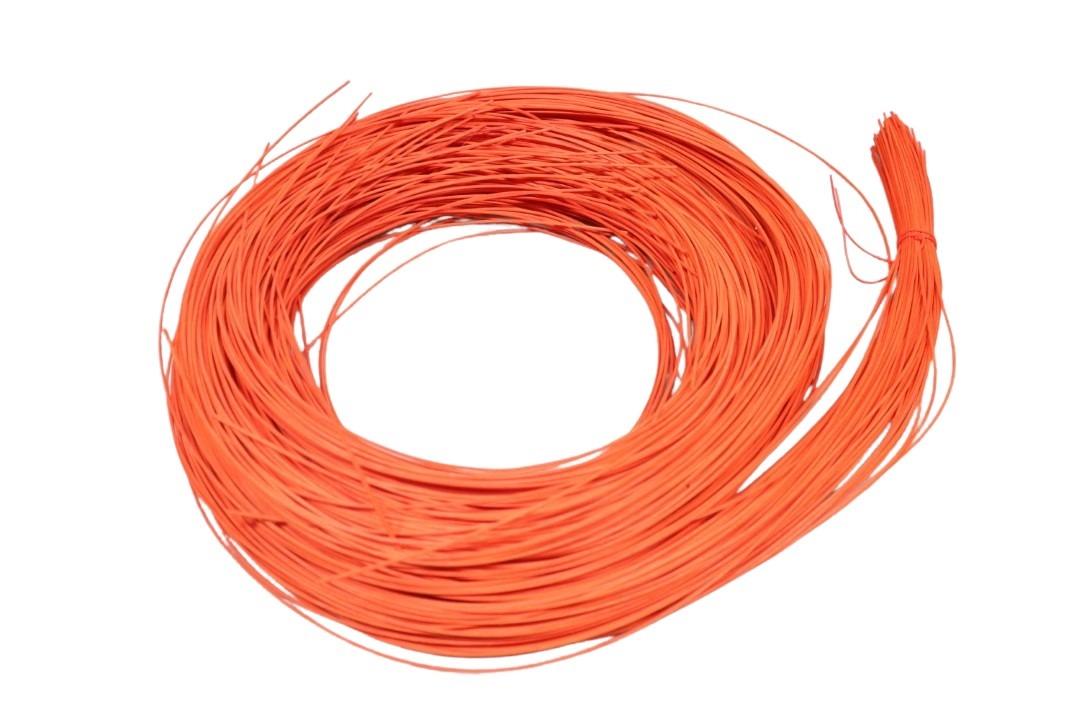 Peddigrohr 1,5mm orange08 225gr.