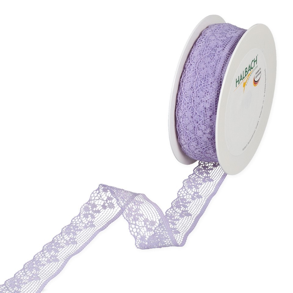 Spitzenband 18 mm 18 Meter light lavender 537