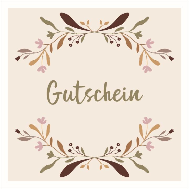 Gutscheine Any Time Gutschein 12x12 cm