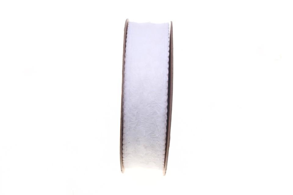 Band Lisa 25 mm 15 Meter weiss 101