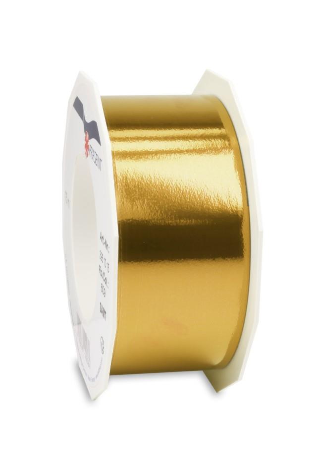 Polyband Mexico 40 mm 25 Meter gold glänzend