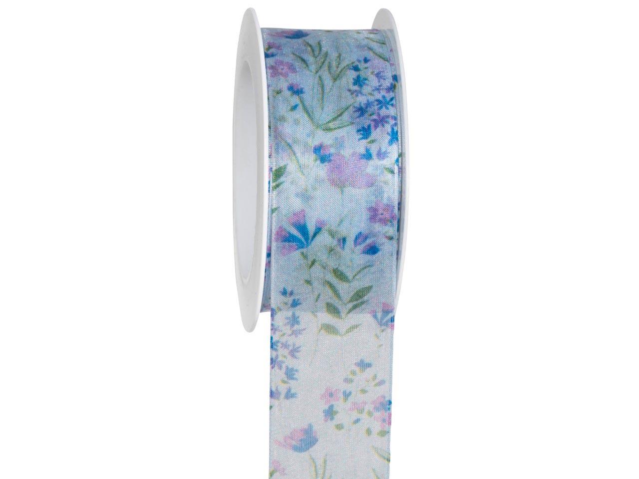 Band Wilflowers 40 mm 15 Meter 323 soda