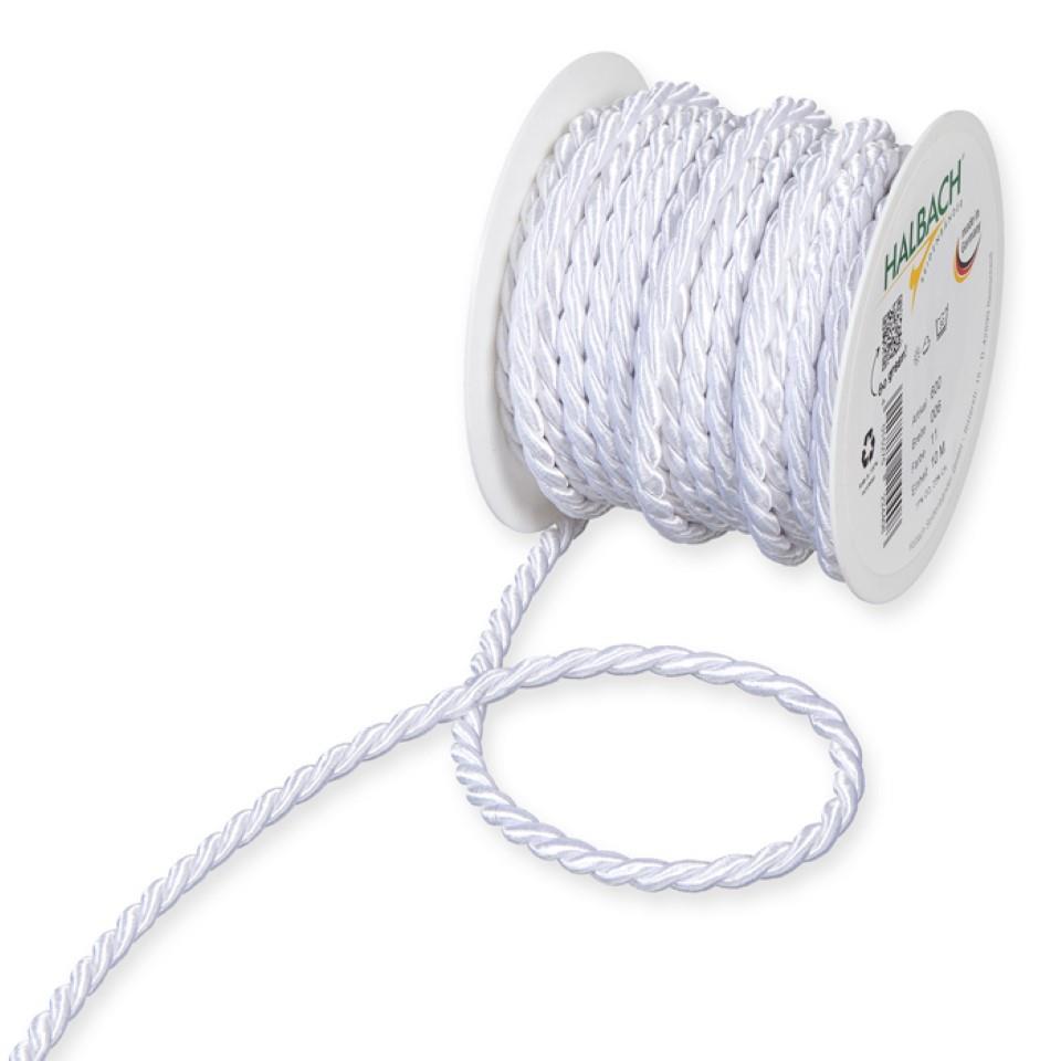 Kordel 6mm weiß 11
