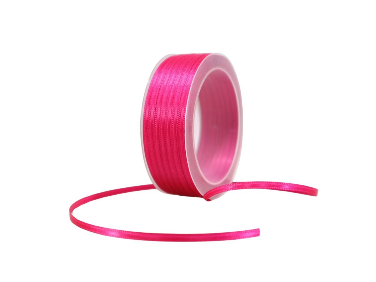 Satinband 3 mm 50 Meter pink 630