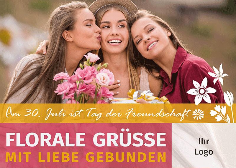 ekaflor Tag der Freundschaft 2025 Großflächenplakat