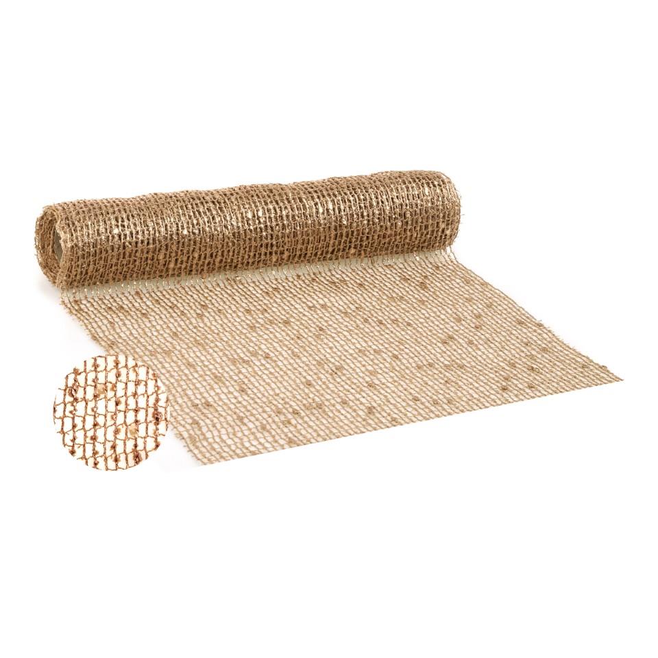 Tischband Mechic 28 cm 3 Meter Farbe 79 taupe