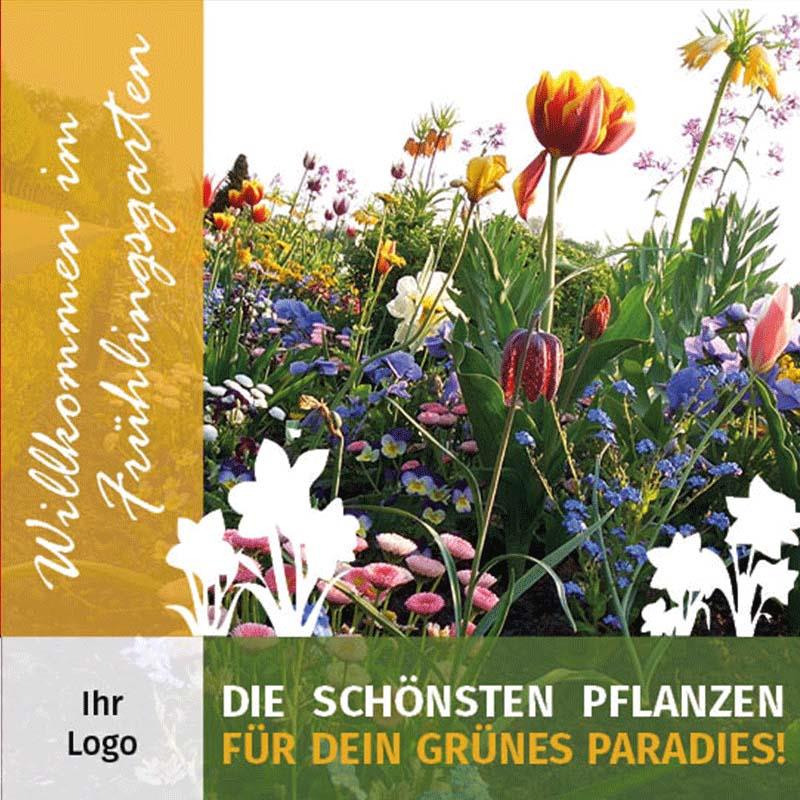 ekaflor Frühling 2025 Anzeigenvorlage PDF+JPG