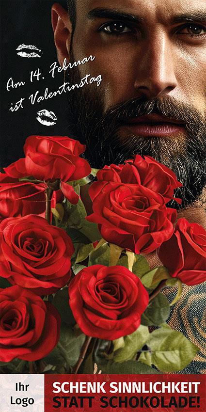 ekaflor Valentinstag 2025 POS-Banner 2 inkl. Druck