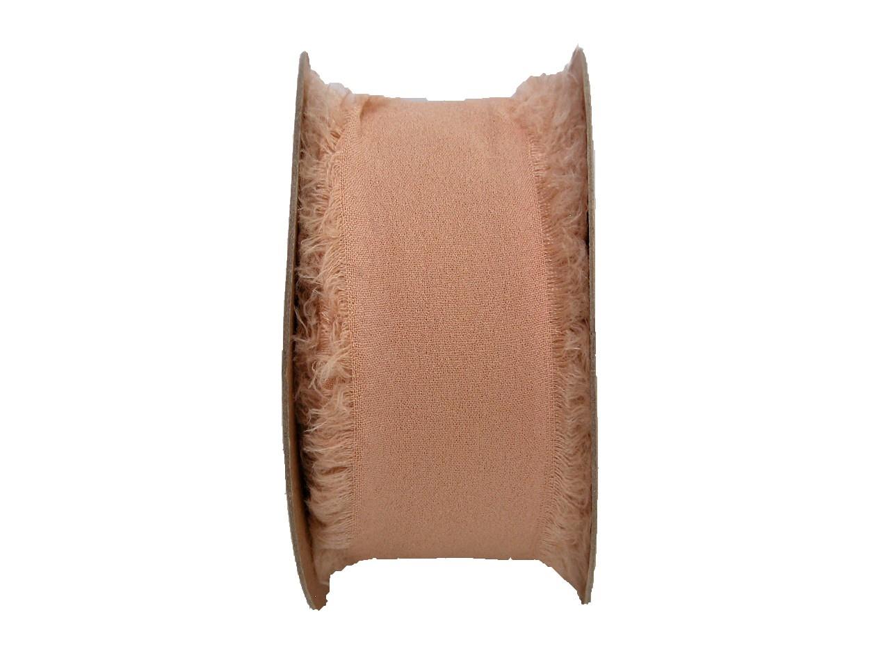 Band Chiffon 40 mm 15 Meter natur 103