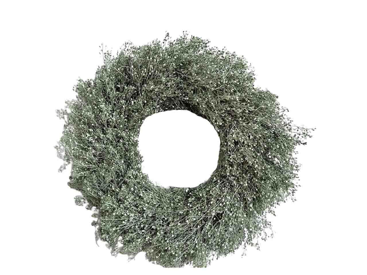 Kranz Lepidium 35cm metallic grün NETTO