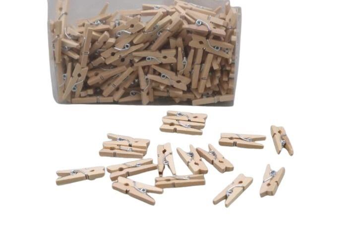 Klammer Holz natur 3cm