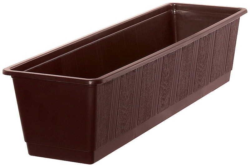 Blumenkasten Standard braun 100cm