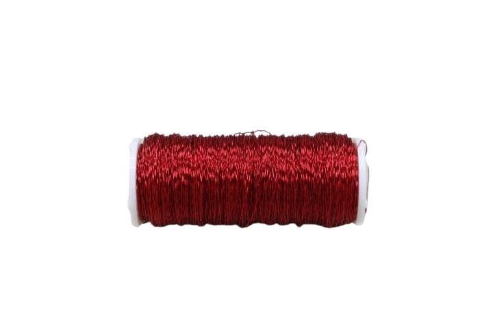 Bouillondrahteffekt 100g Snapspule rot NETTO