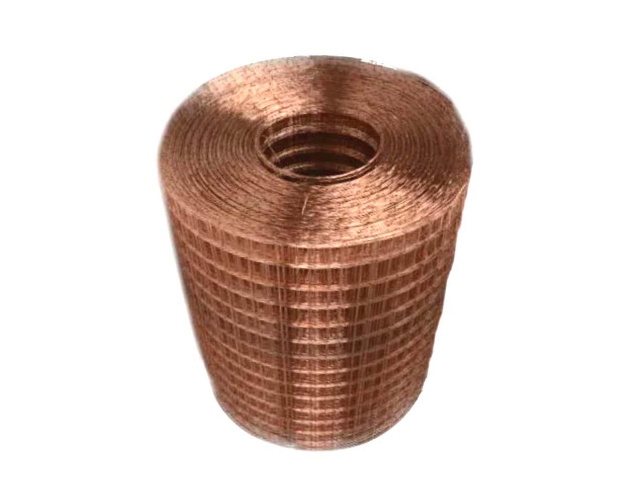 Drahtgitternetz verkupfert 35cm 100mtr.  NETTO