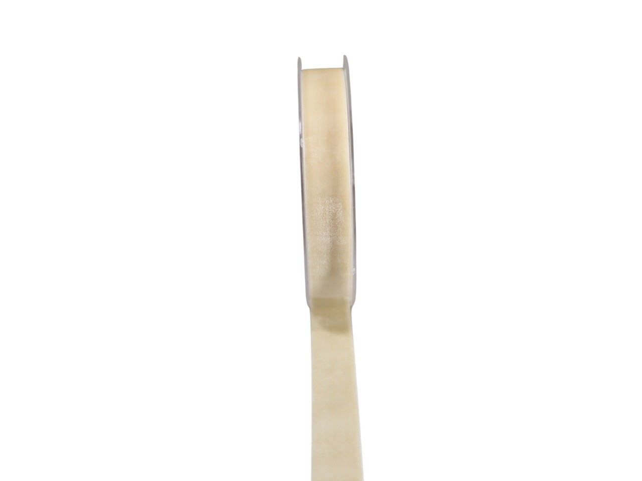 Band Velvet 10 mm 20 Meter creme 420