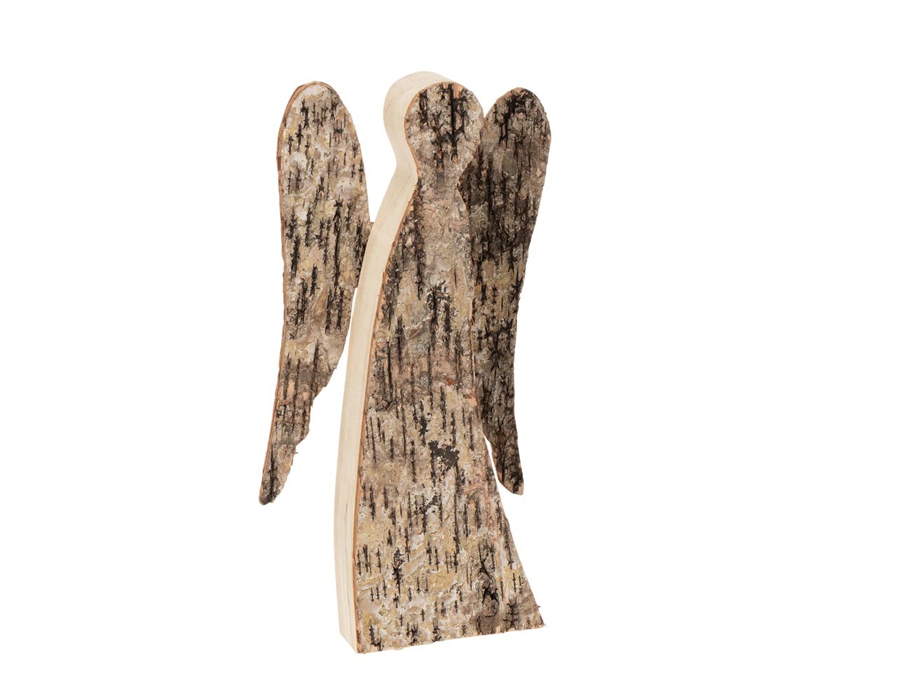 Engel Birke natur 22x6x Höhe 40 cm