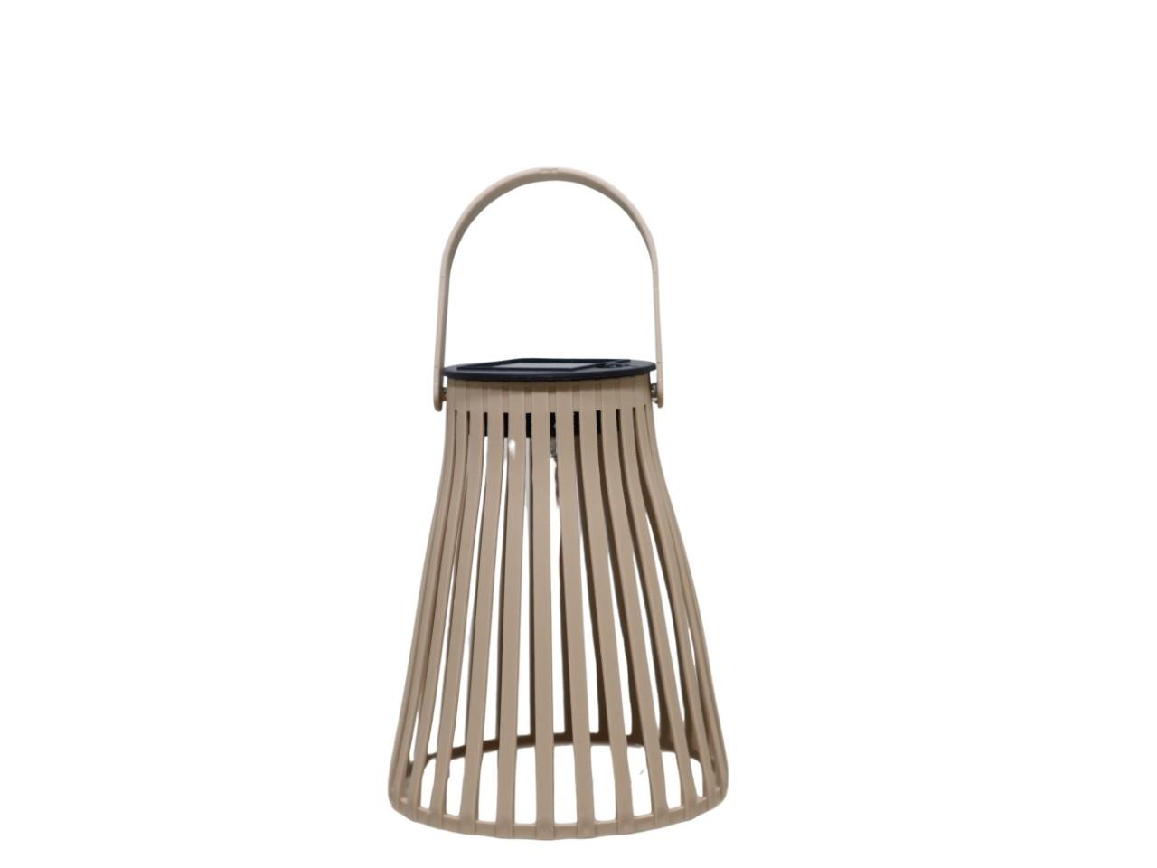 Solarlaterne -Timo- m. 1LED 11,5x11,5x14 cm sand