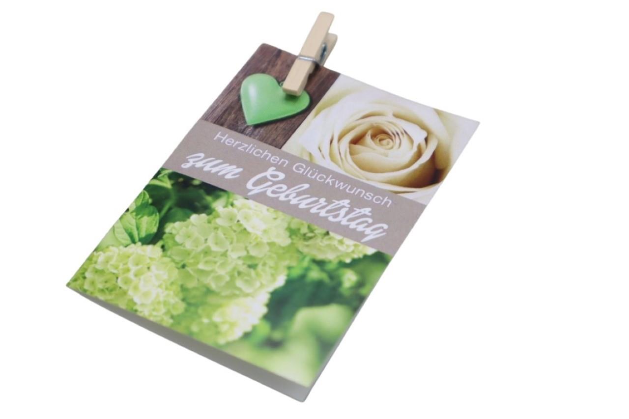 Minikarten Herzlichen Glückwunsch zum Geburtstag 7,5x5 cm