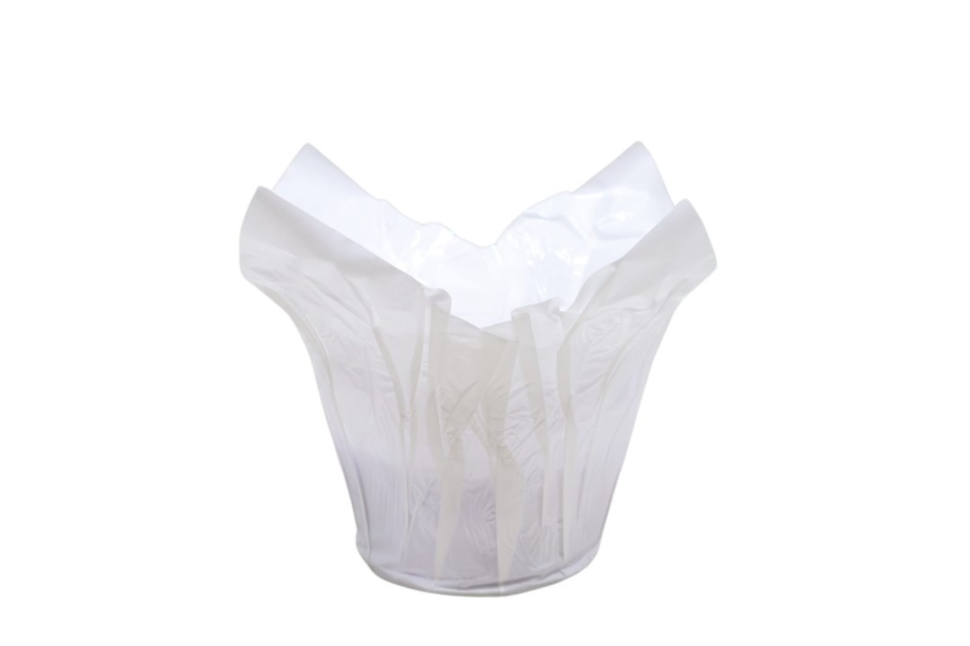Deco Wraps wasserfest weiß D16,5xH15cm