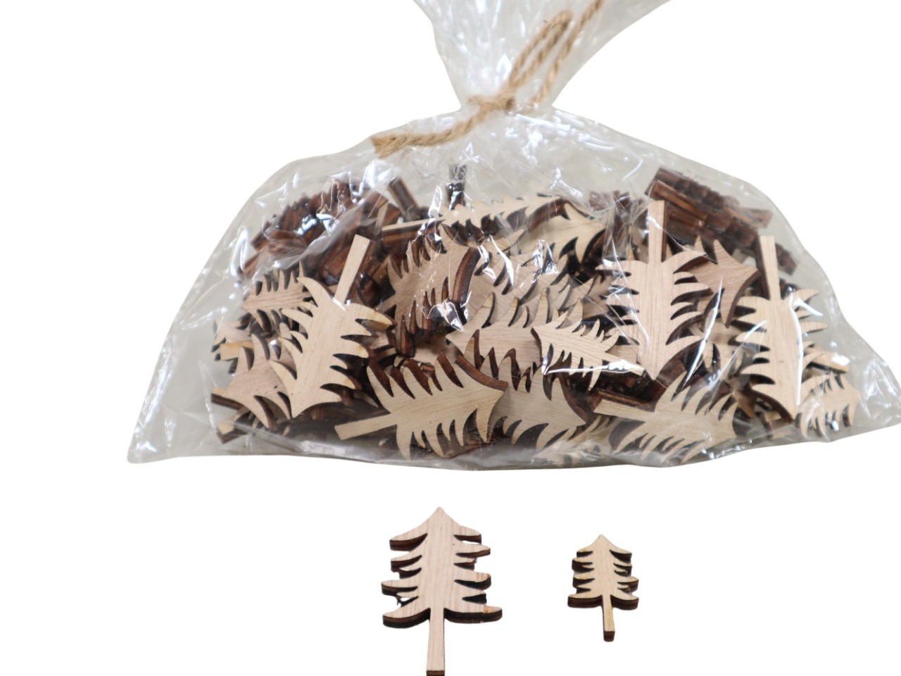 Streuer Tannenbaum Holz natur D3+5cm
