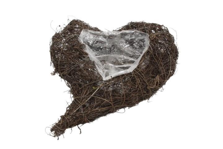Rebenherz 25cm natur