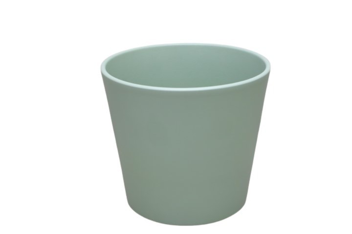 Keramikübertopf Serie 440 15cm salbeigrün matt