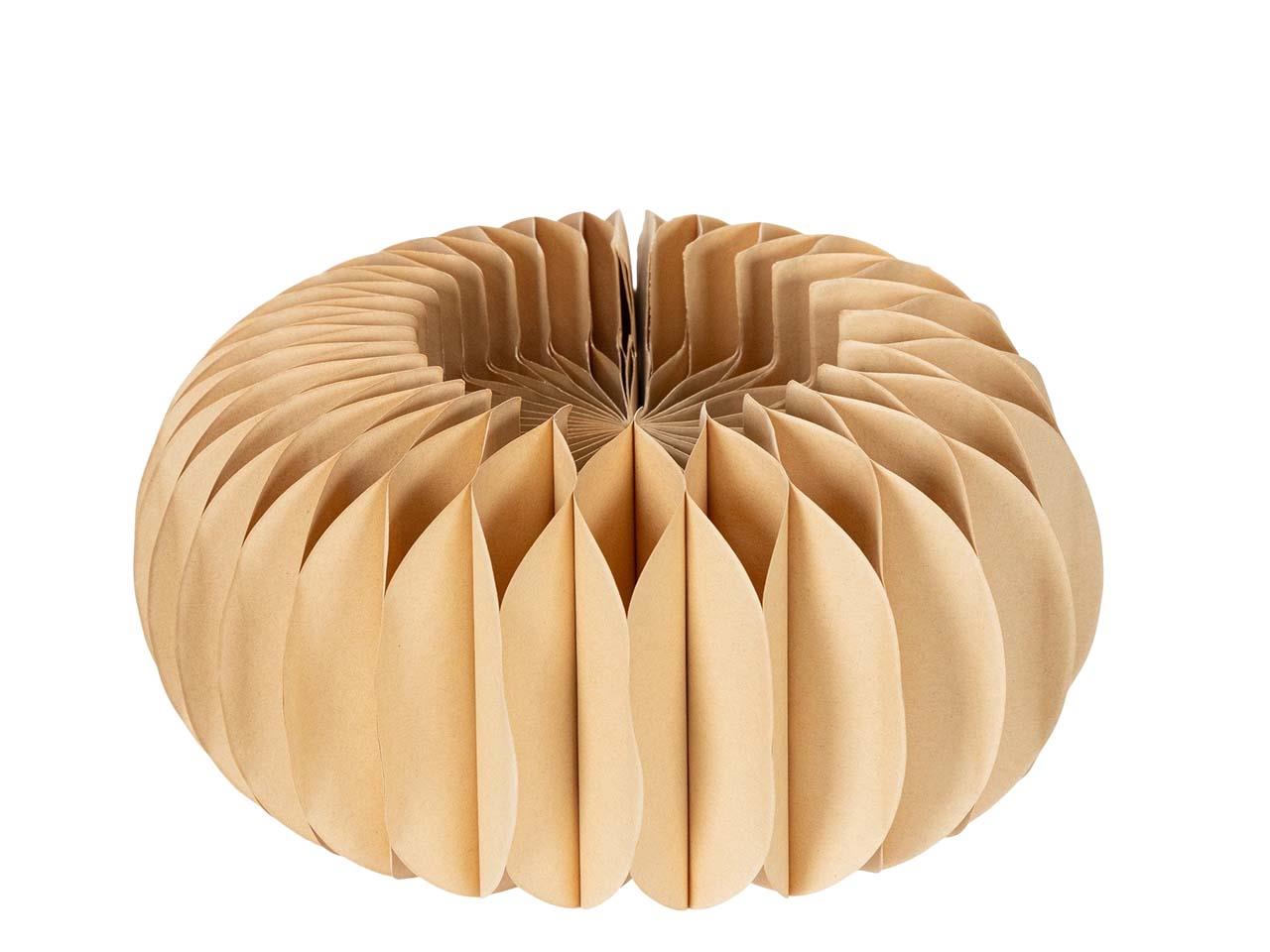 Wabenpapier Sockel D36xH18cm natur