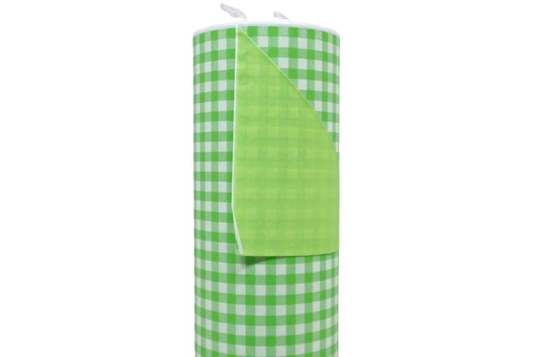 Manschettenpapier 25cm 100lfm Karo maigrün NETTO