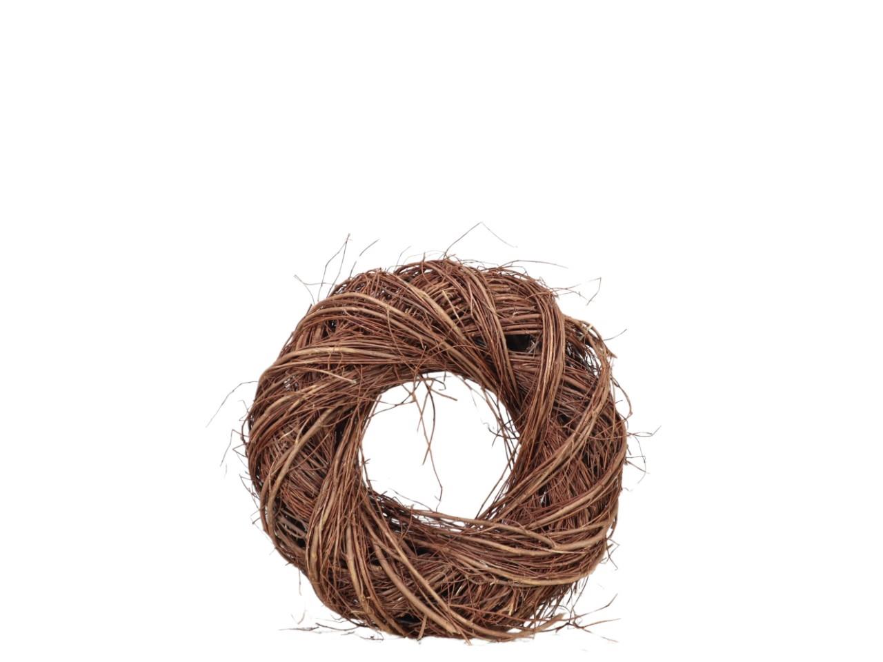Kranz Ulmenholz natur D30xH9cm