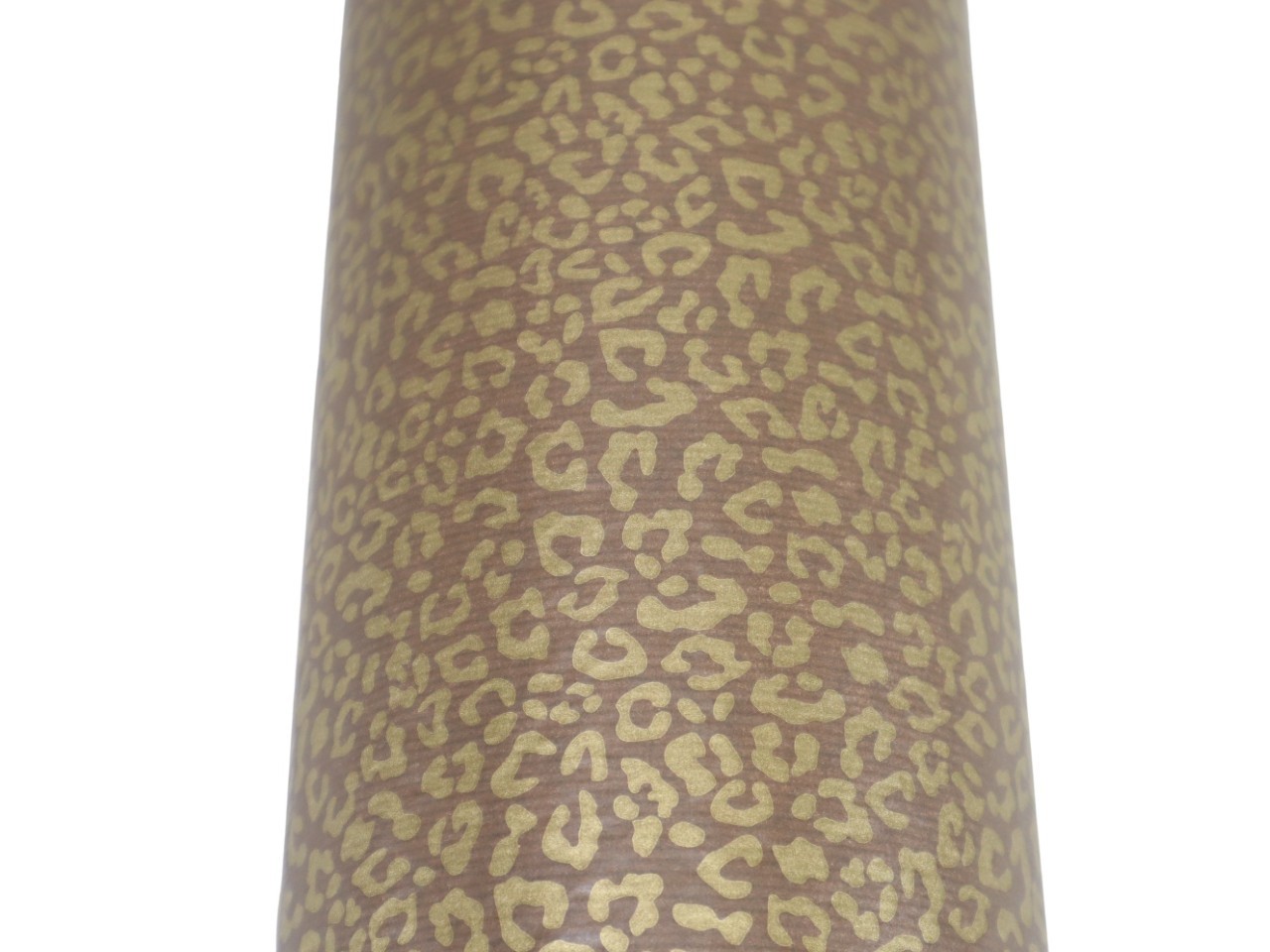 Blumenseide 50cm 6kg, LeoPrint schoko/gold NETTO