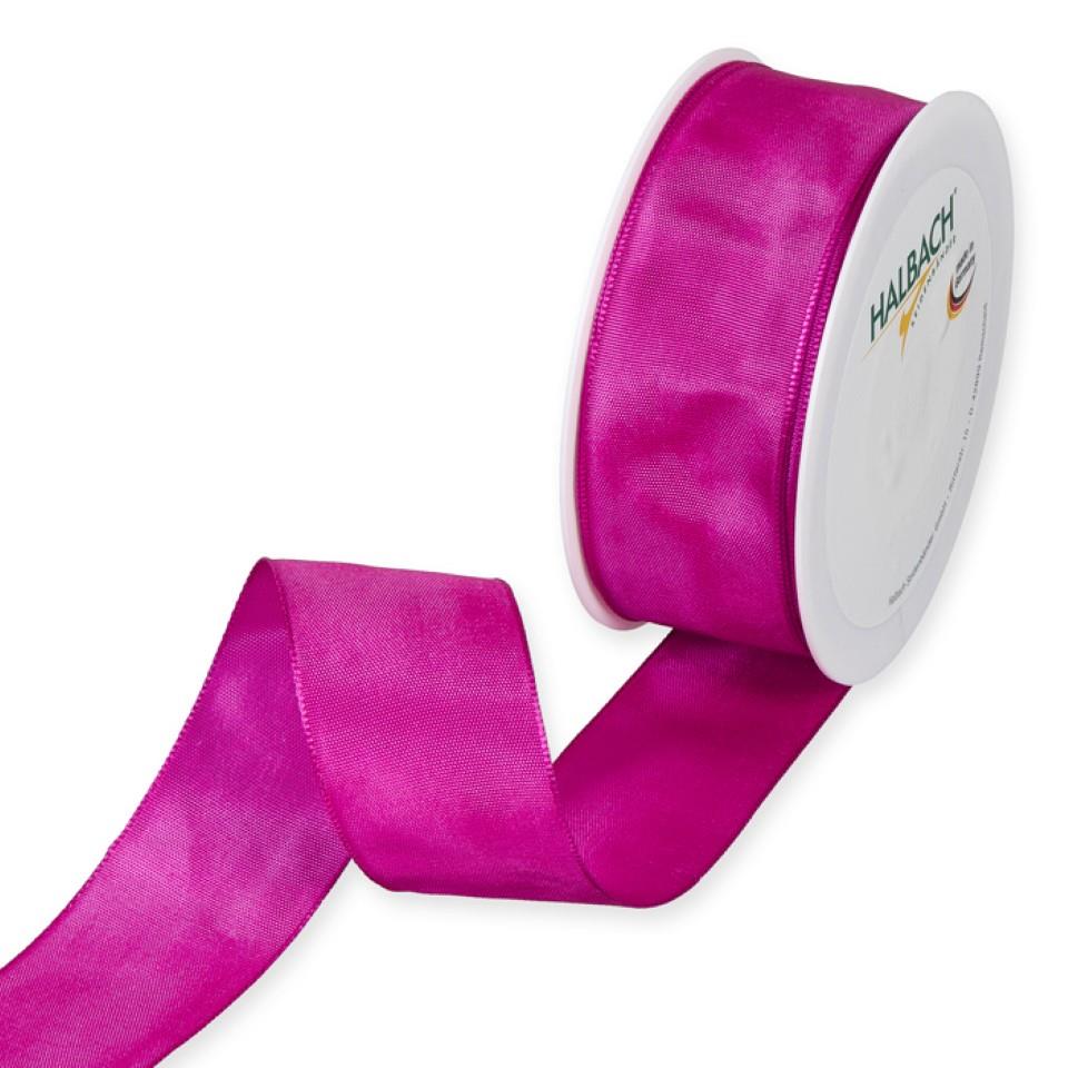 Drahtkantenband 40mm pink 60