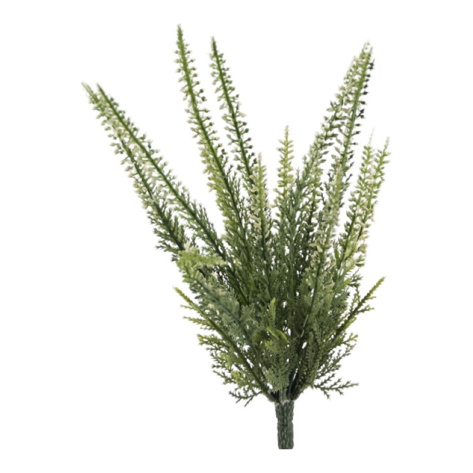 Erikabusch weiss H28cm