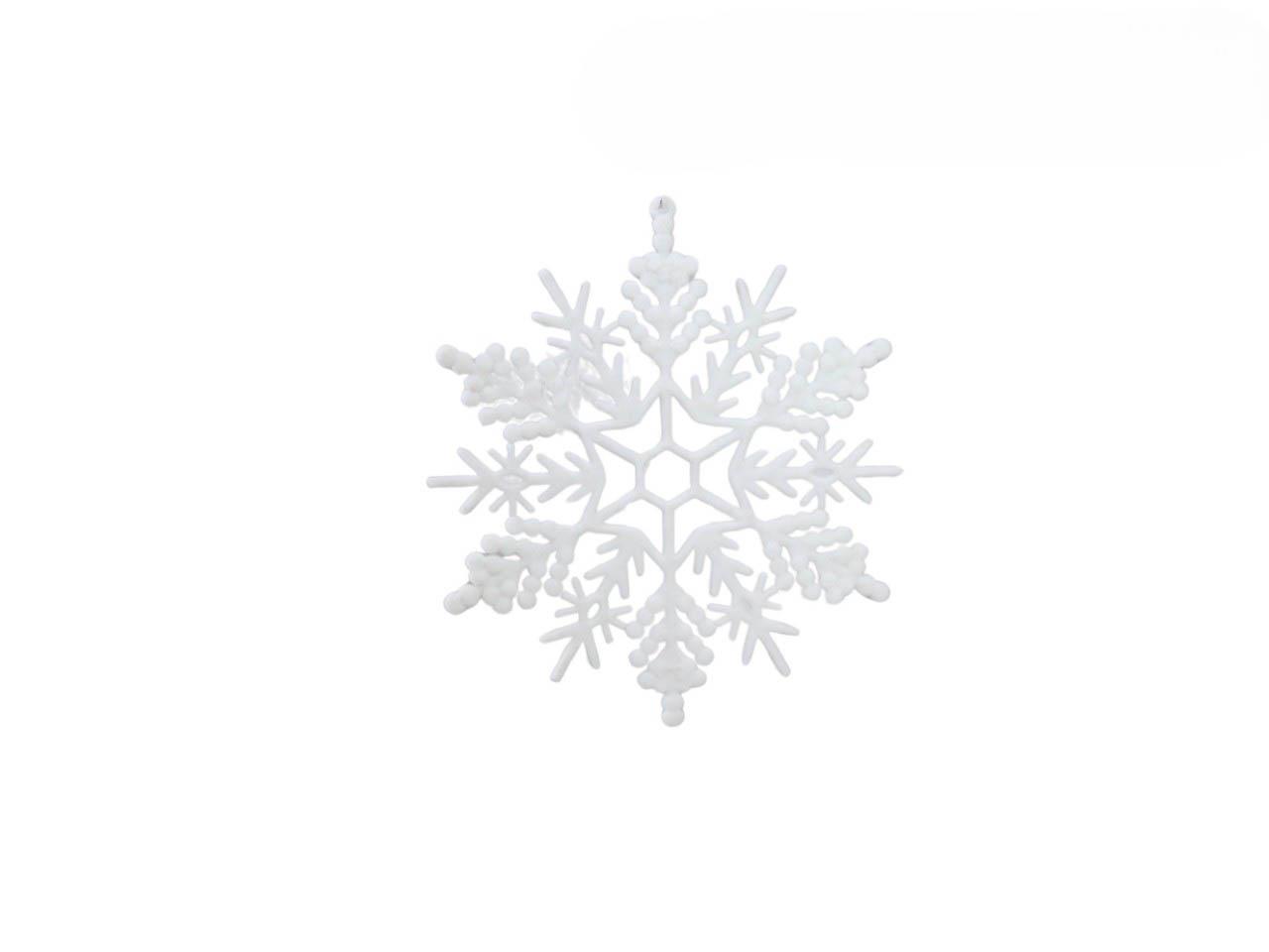 Schneeflocke "Flocki" weiß D30,5cm