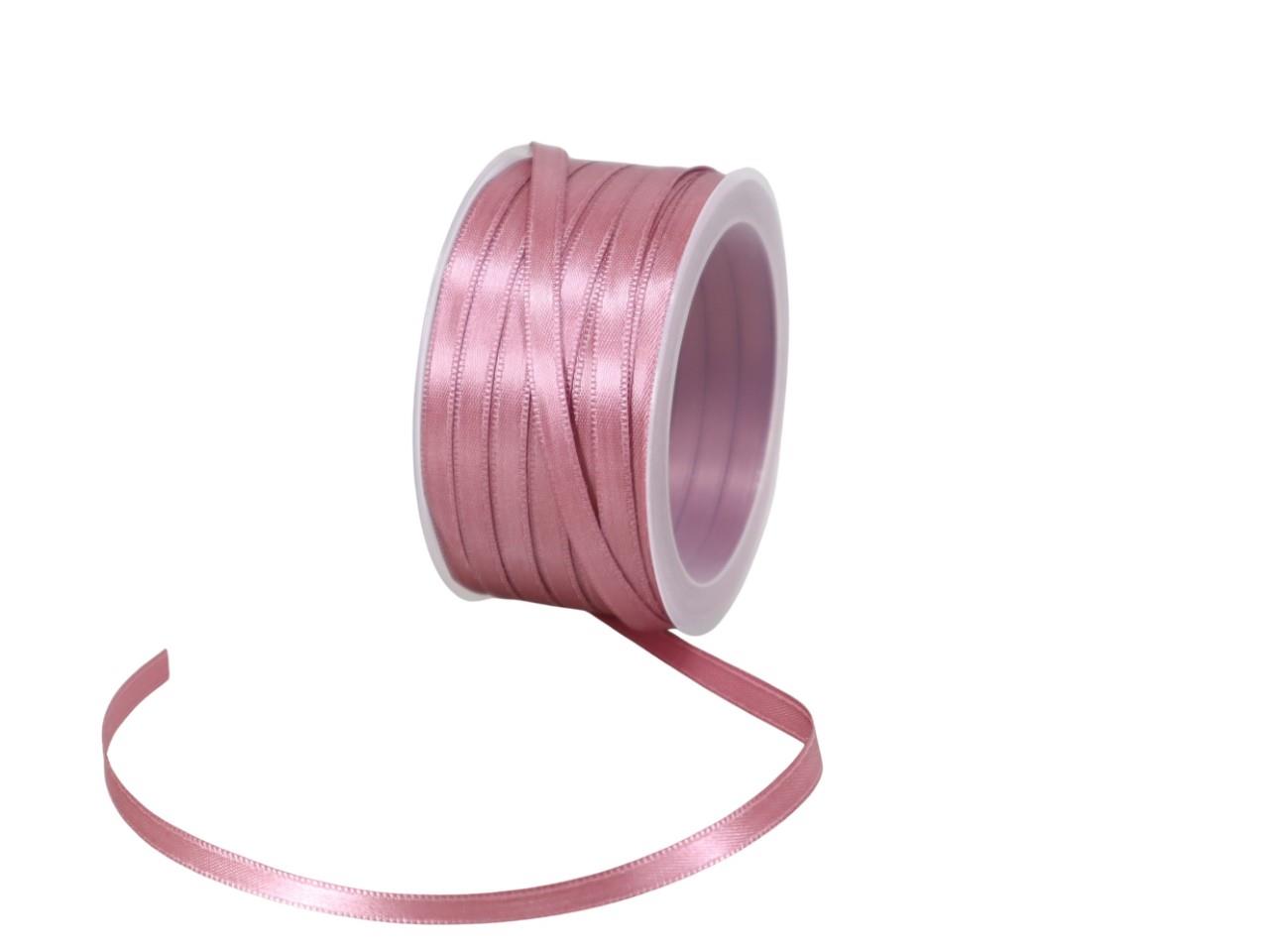 Satinband 6 mm 50 Meter altrosa 380