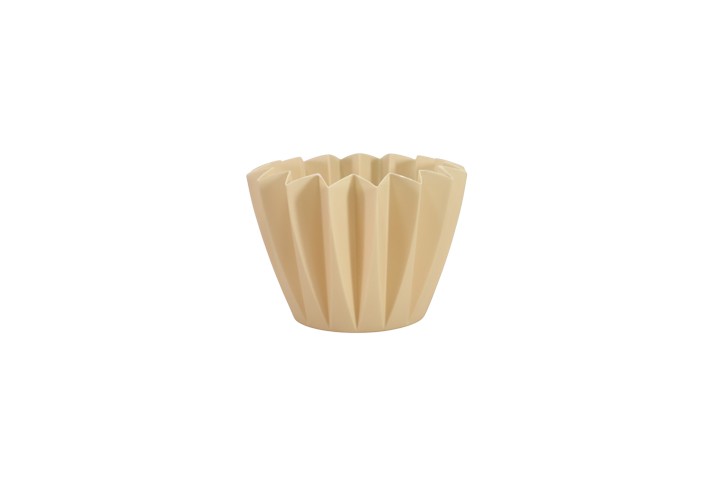 Topf ADONIS Plastik nuss D14cm