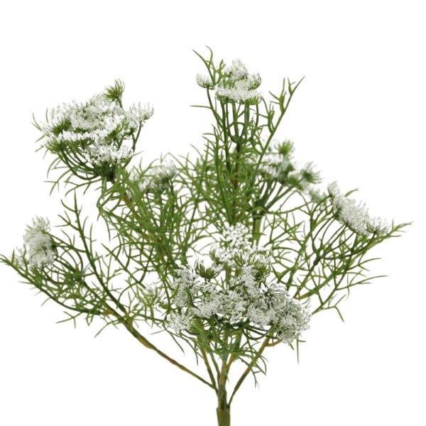 Schafgarbebusch 7Blüten H36cm weiss