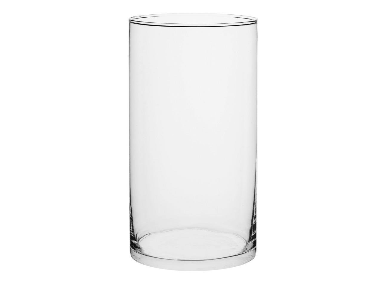 Glaszylinder H 29,5cm D 15,8cm NETTO
