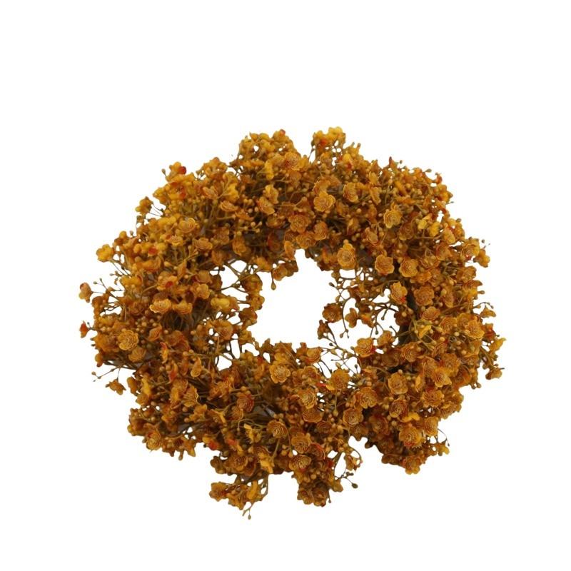 Gypso-Kranz orange D30cm