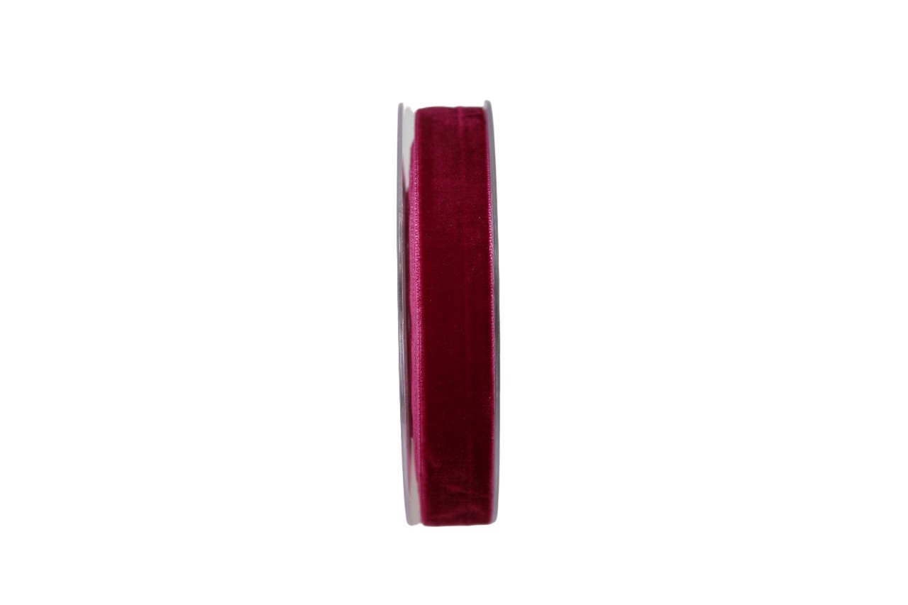 Band Velvet 20 mm 10 Meter beere 620